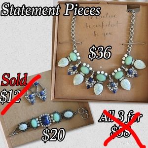 C+I Jewelry. Buy separate or as a set.